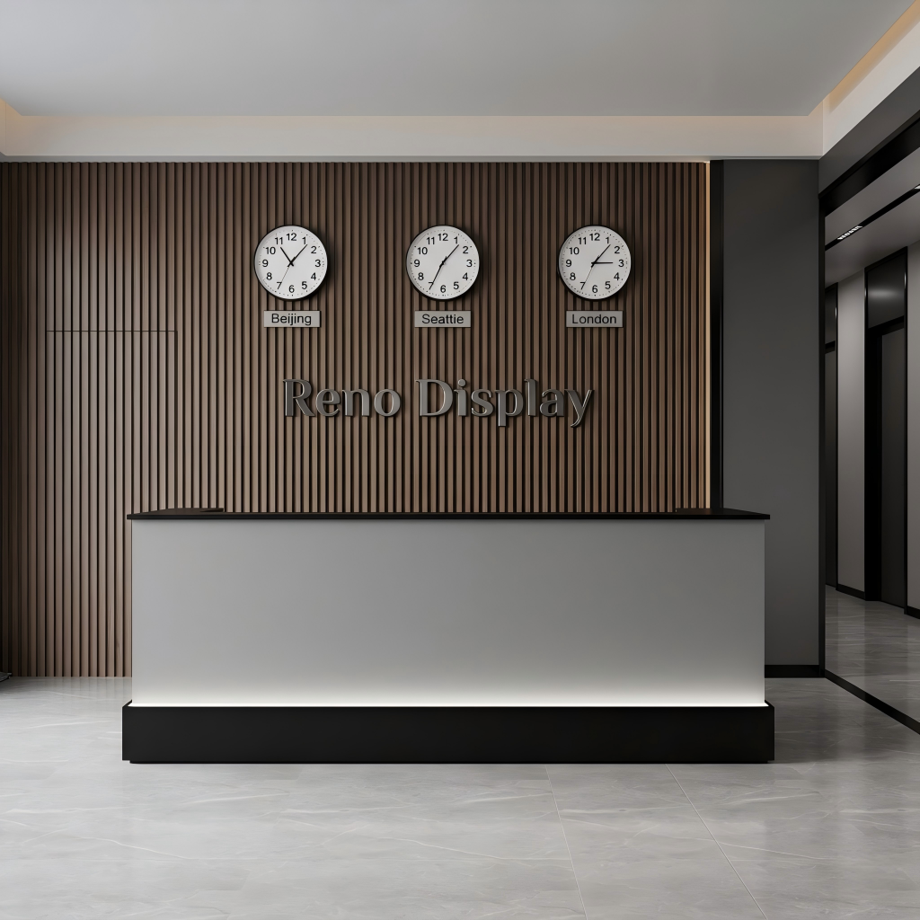 Kael Modern Matte Reception Desk
