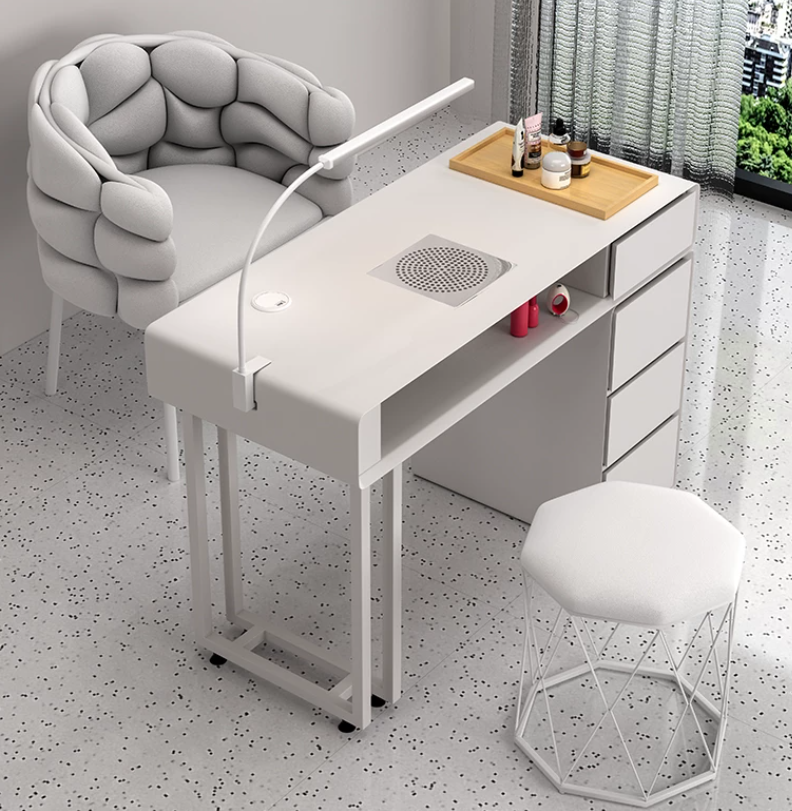 Apex Manicure Table Vent Dust Suction Nail Table for Beauty Salon