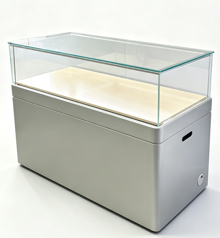 Kloe Tempered Glass Phone Display Cabinet Retail Showcase Counter