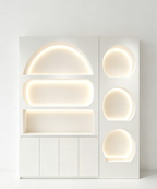Vanir Modular LED Display Cabinet Freestanding Cosmetics & Boutique Showcase