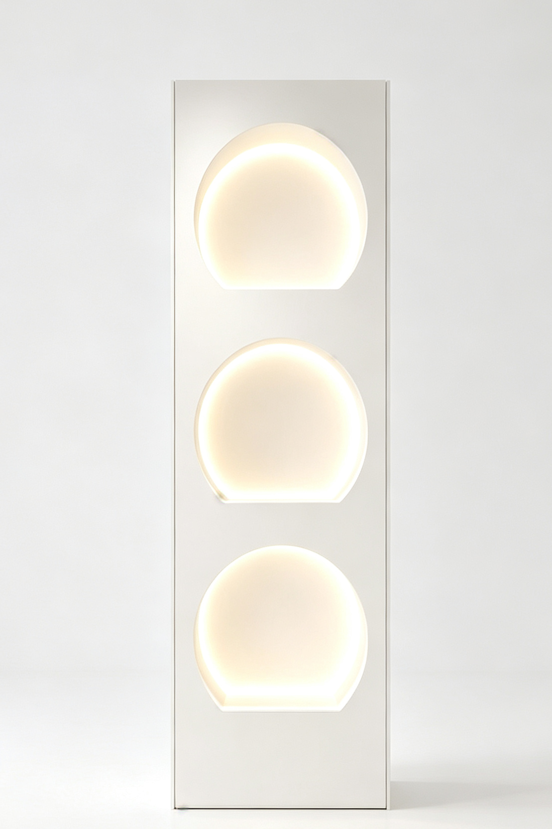 Vanir Modular LED Display Cabinet Freestanding Cosmetics & Boutique Showcase