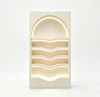 Dokka LED Lighted Beauty Salon Wall Display Cabinet Skincare Retail Wall Shelf