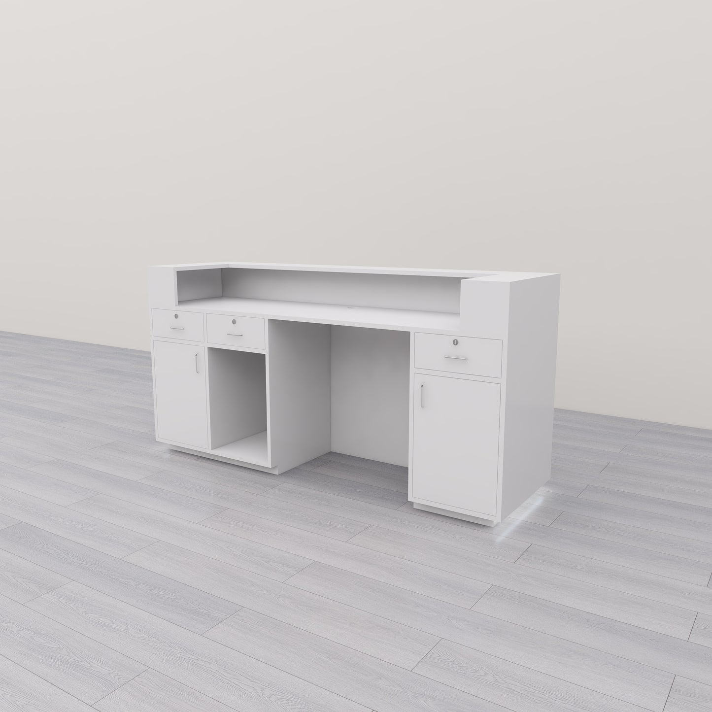 Verve LED Light Reception Desk for Beauty Salon Spa