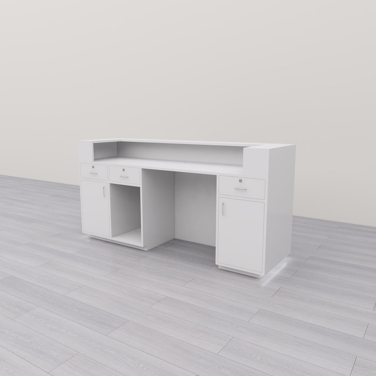 Verve LED Light Reception Desk for Beauty Salon Spa