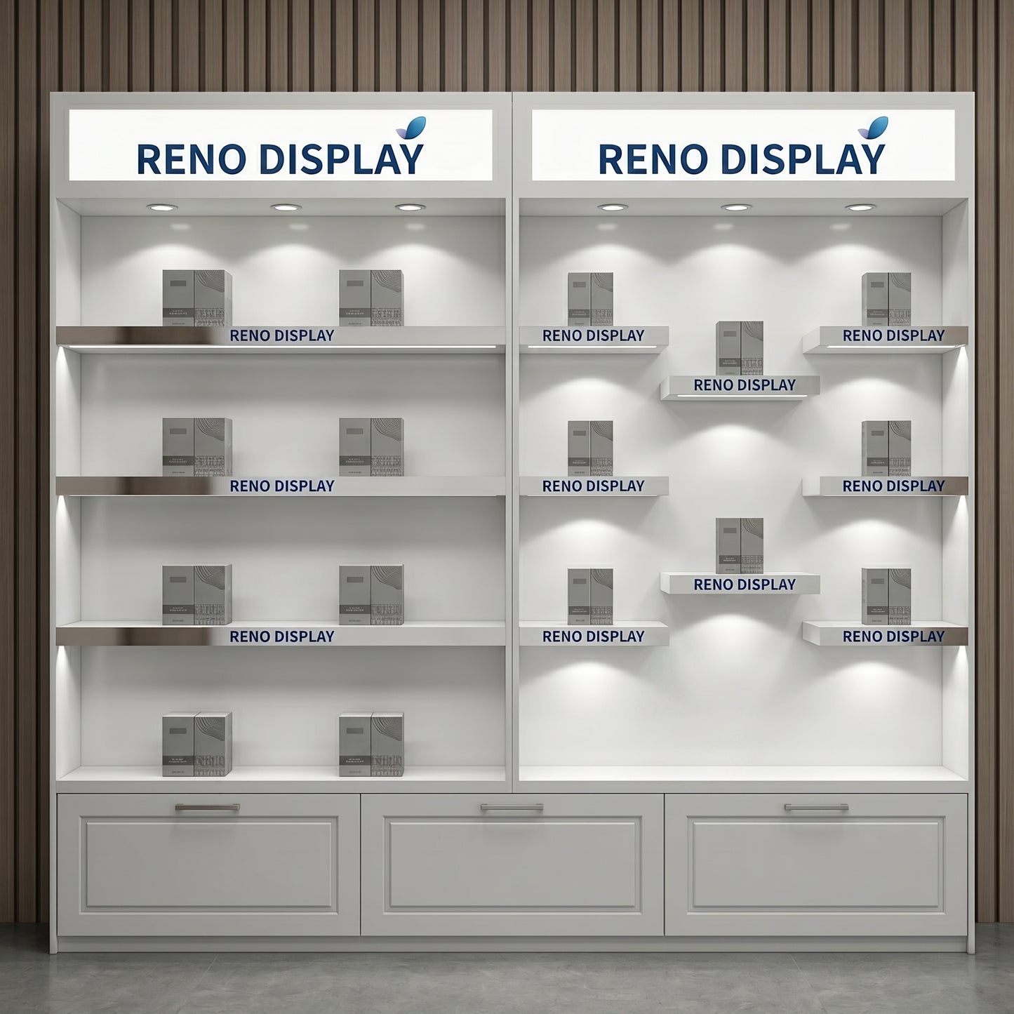 Greip Retail Display Cabinet Wall Cabinet Retail Cabinet