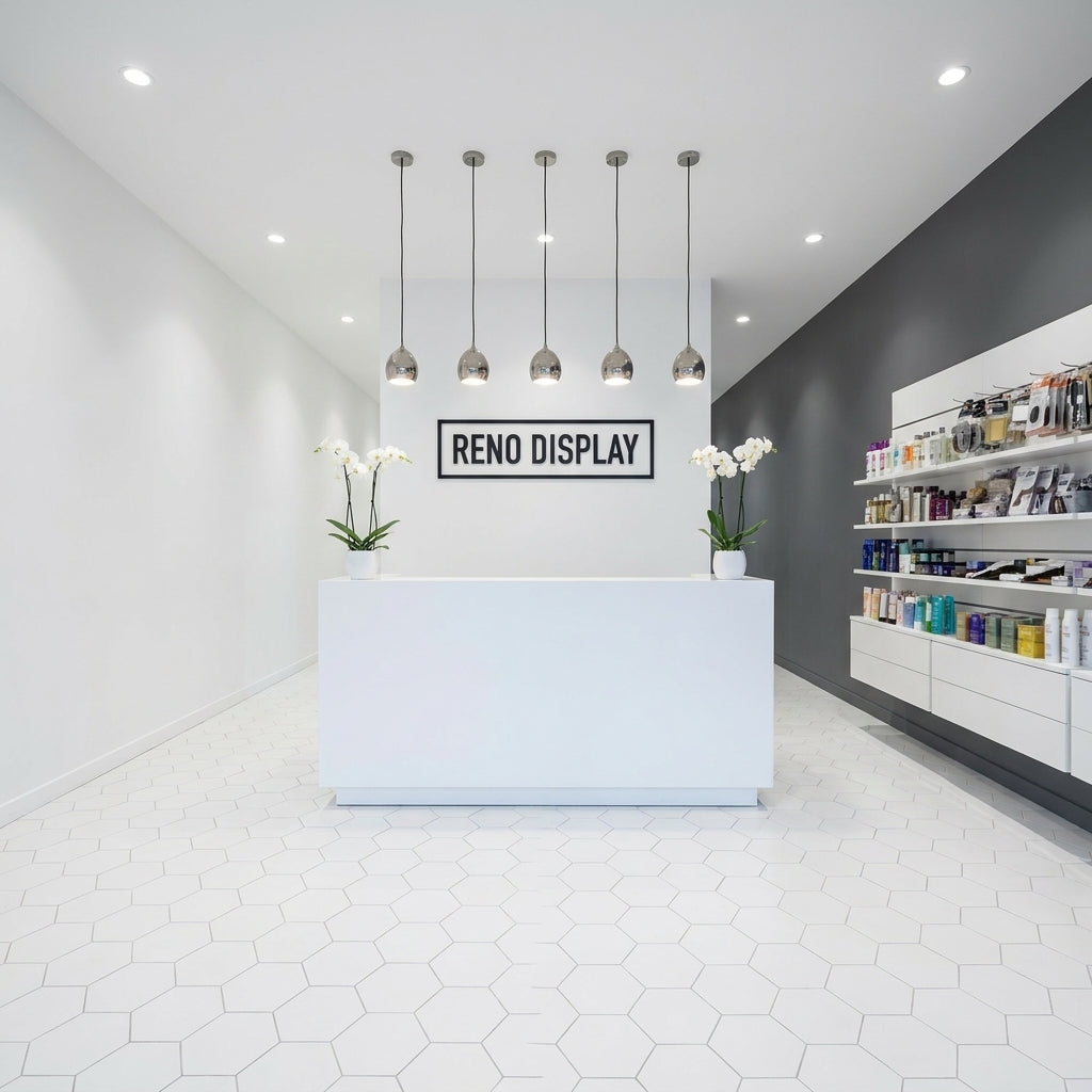 Erm B Simple Checkout Desk for Retail Store Solution