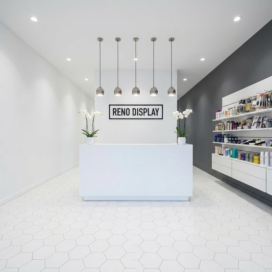 Erm B Simple Checkout Desk for Retail Store Solution