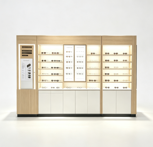 Custom Sunglasses & Optical Eyewear Retail Kiosk Store Solution