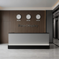 Kael Modern Matte Reception Desk-Customizable