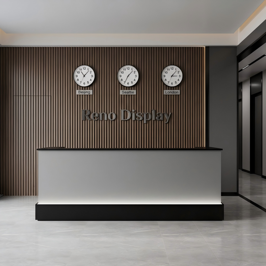 Kael Modern Matte Reception Desk