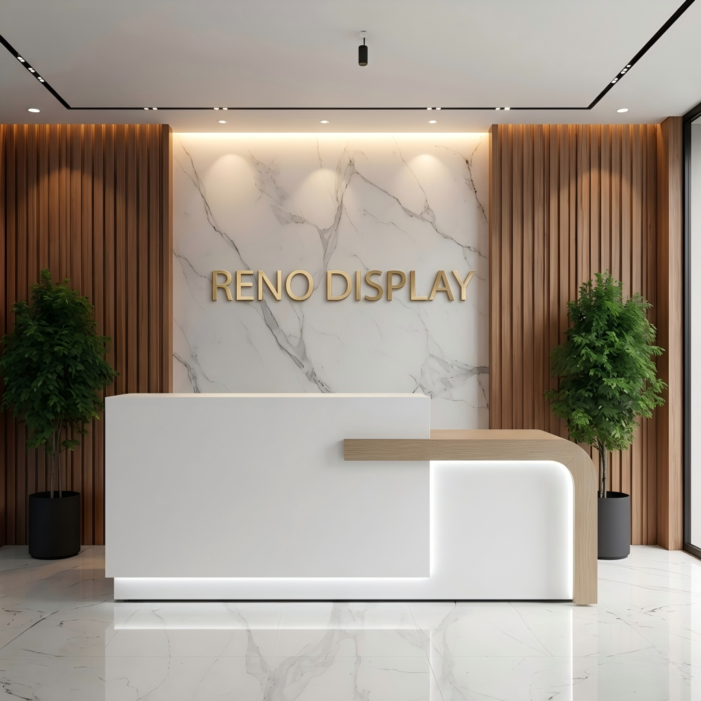 Nova LED Lighted Reception Desk
