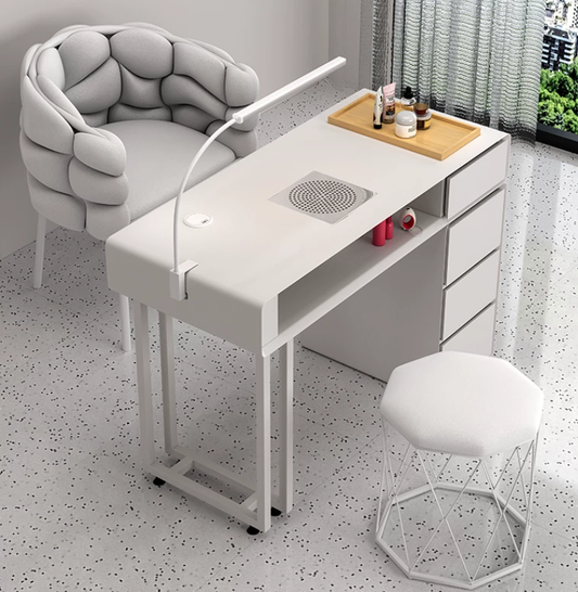 Apex Manicure Table Vent Dust Suction Nail Table for Beauty Salon