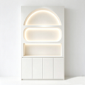 Vanir Modular LED Display Cabinet Freestanding Cosmetics & Boutique Showcase