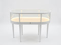 Mola Curved Glass Jewelry Display Counter LED Counter